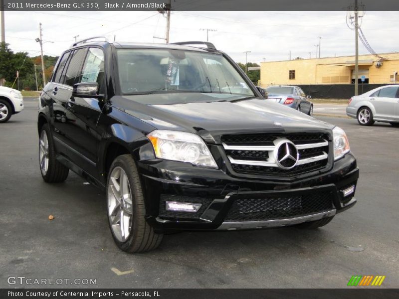 Black / Almond/Black 2011 Mercedes-Benz GLK 350