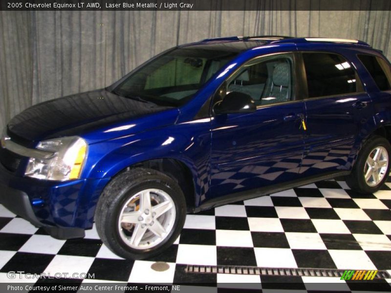 Laser Blue Metallic / Light Gray 2005 Chevrolet Equinox LT AWD