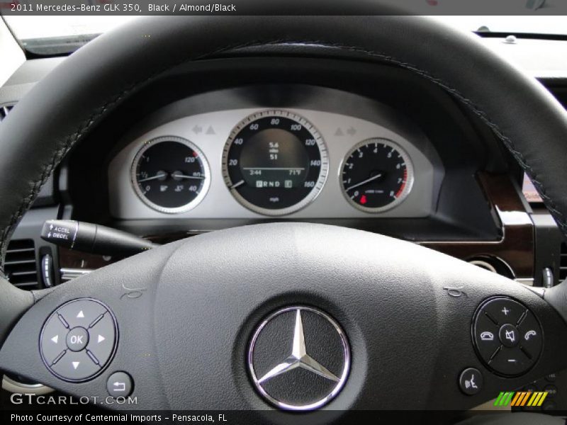 Black / Almond/Black 2011 Mercedes-Benz GLK 350