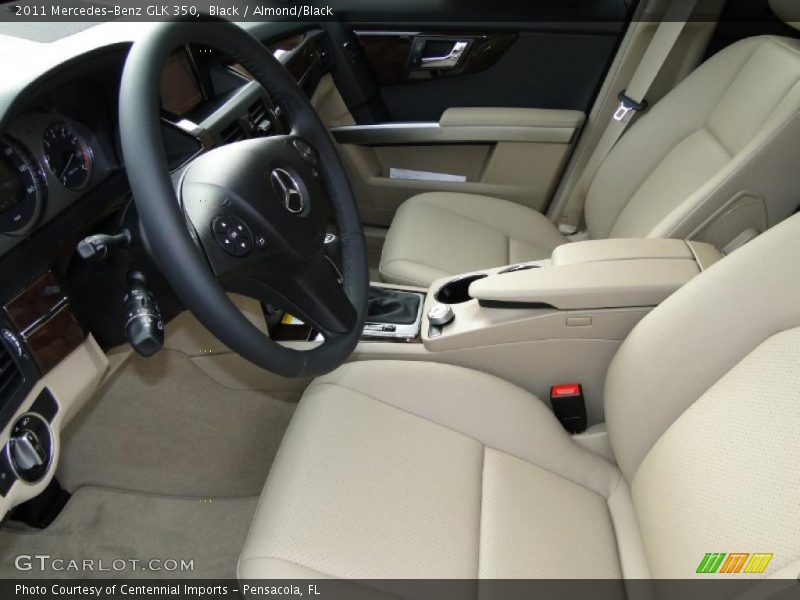 Black / Almond/Black 2011 Mercedes-Benz GLK 350