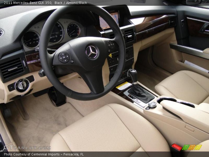 Black / Almond/Black 2011 Mercedes-Benz GLK 350