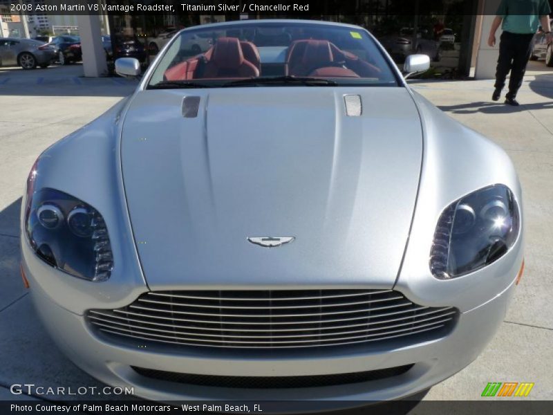  2008 V8 Vantage Roadster Titanium Silver