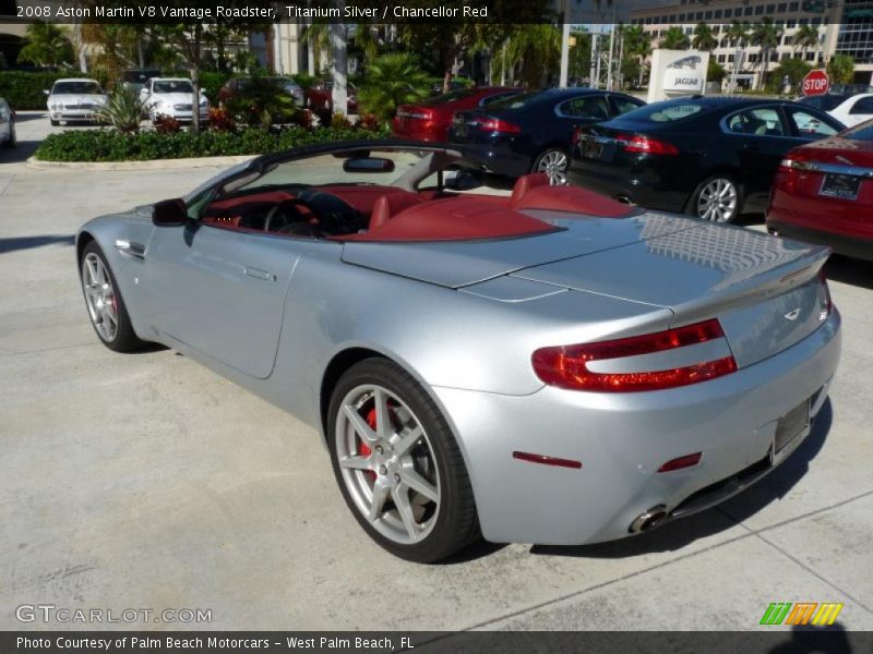  2008 V8 Vantage Roadster Titanium Silver
