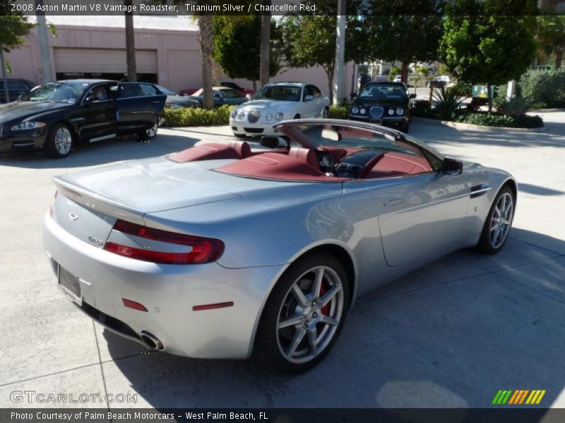  2008 V8 Vantage Roadster Titanium Silver
