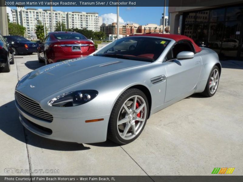 Front 3/4 View of 2008 V8 Vantage Roadster