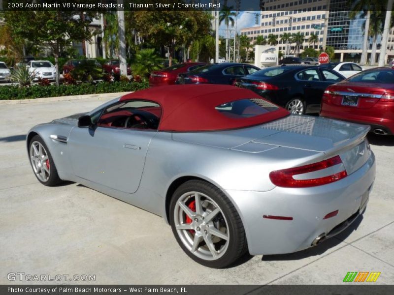  2008 V8 Vantage Roadster Titanium Silver