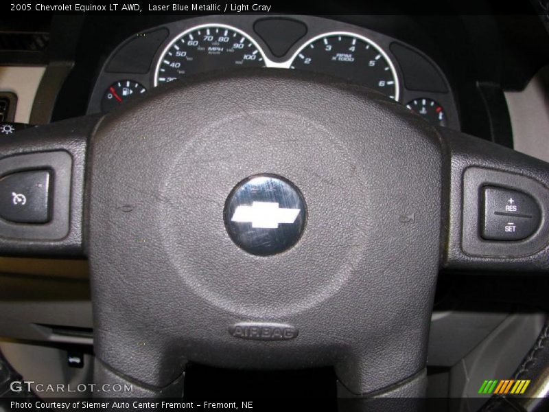 Laser Blue Metallic / Light Gray 2005 Chevrolet Equinox LT AWD