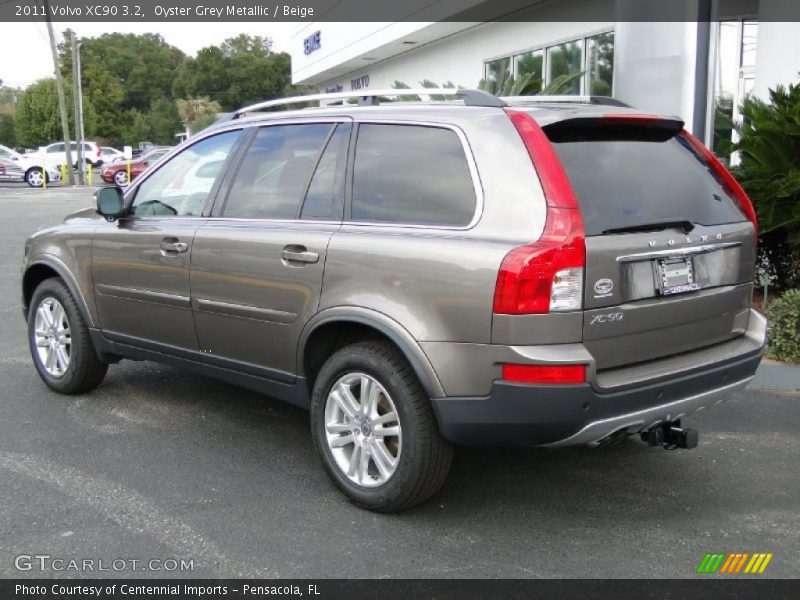 Oyster Grey Metallic / Beige 2011 Volvo XC90 3.2