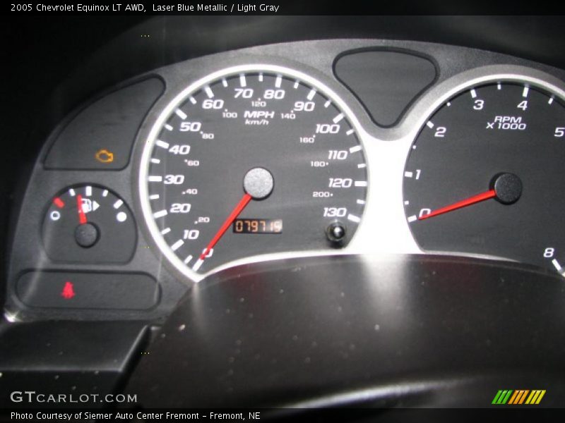 Laser Blue Metallic / Light Gray 2005 Chevrolet Equinox LT AWD