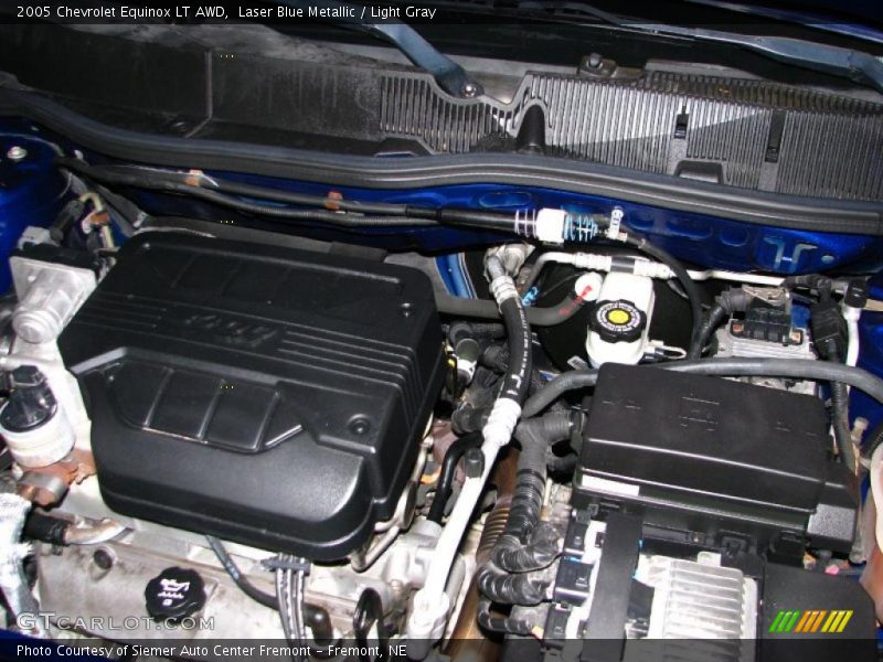 Laser Blue Metallic / Light Gray 2005 Chevrolet Equinox LT AWD