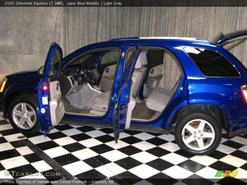 Laser Blue Metallic / Light Gray 2005 Chevrolet Equinox LT AWD
