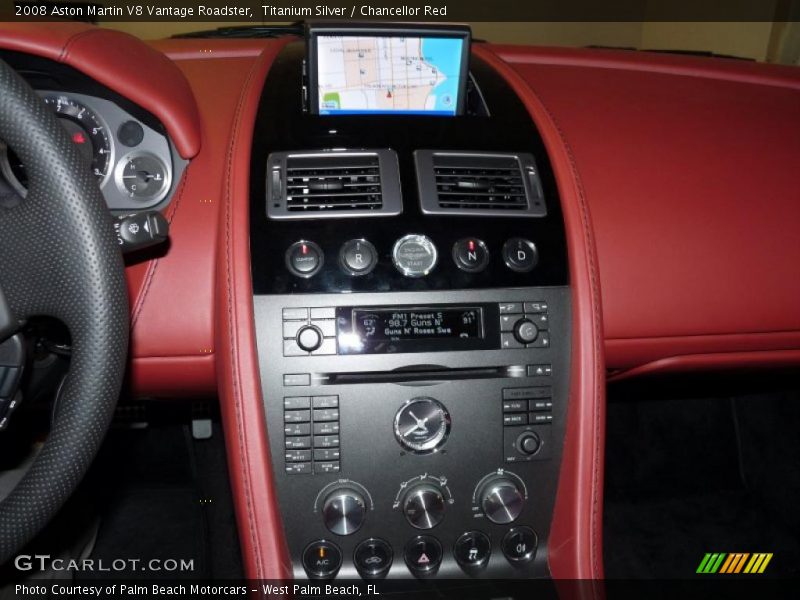 Controls of 2008 V8 Vantage Roadster