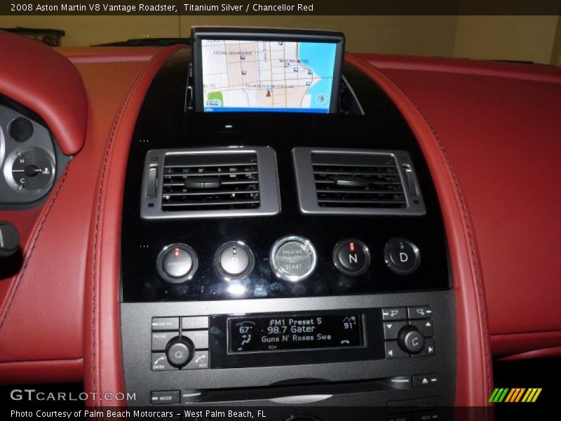 Navigation of 2008 V8 Vantage Roadster