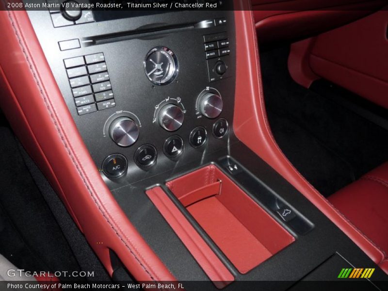 Controls of 2008 V8 Vantage Roadster