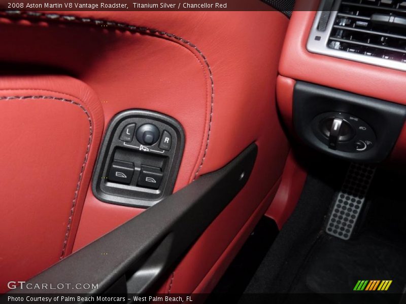 Controls of 2008 V8 Vantage Roadster