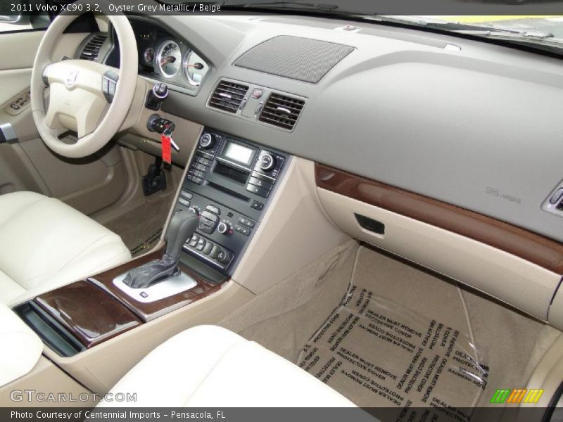 Dashboard of 2011 XC90 3.2