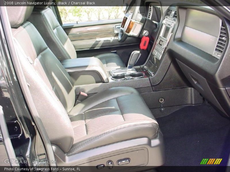 Black / Charcoal Black 2008 Lincoln Navigator Luxury
