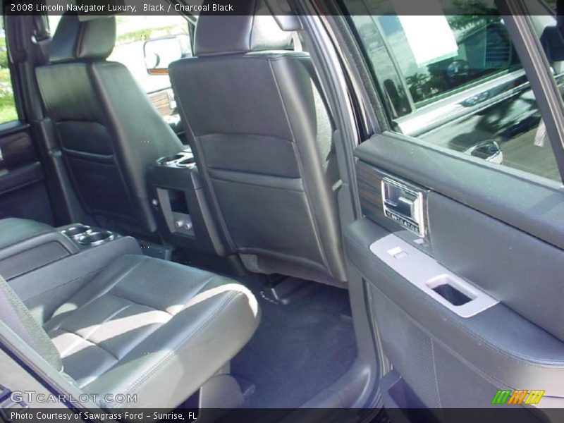Black / Charcoal Black 2008 Lincoln Navigator Luxury
