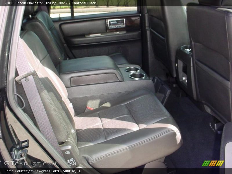 Black / Charcoal Black 2008 Lincoln Navigator Luxury