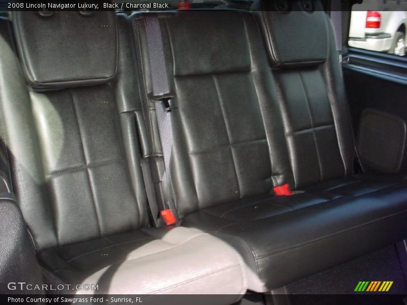  2008 Navigator Luxury Charcoal Black Interior