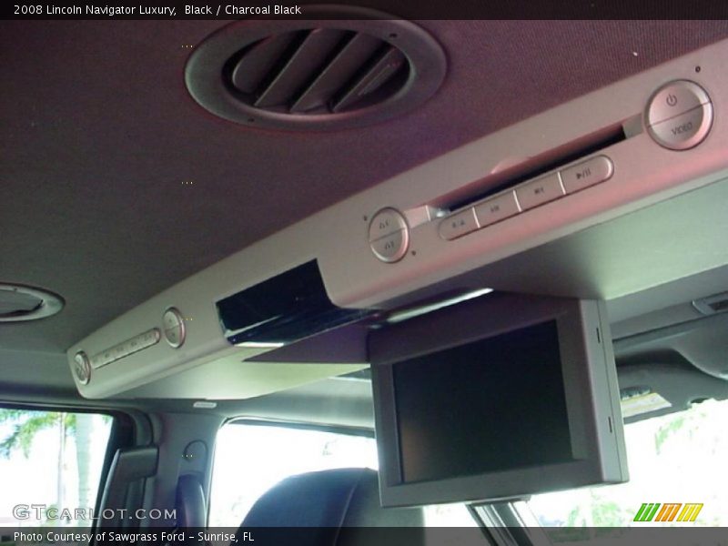 Black / Charcoal Black 2008 Lincoln Navigator Luxury
