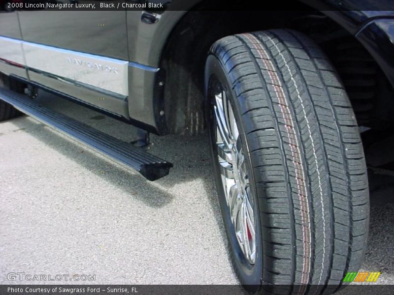 Black / Charcoal Black 2008 Lincoln Navigator Luxury