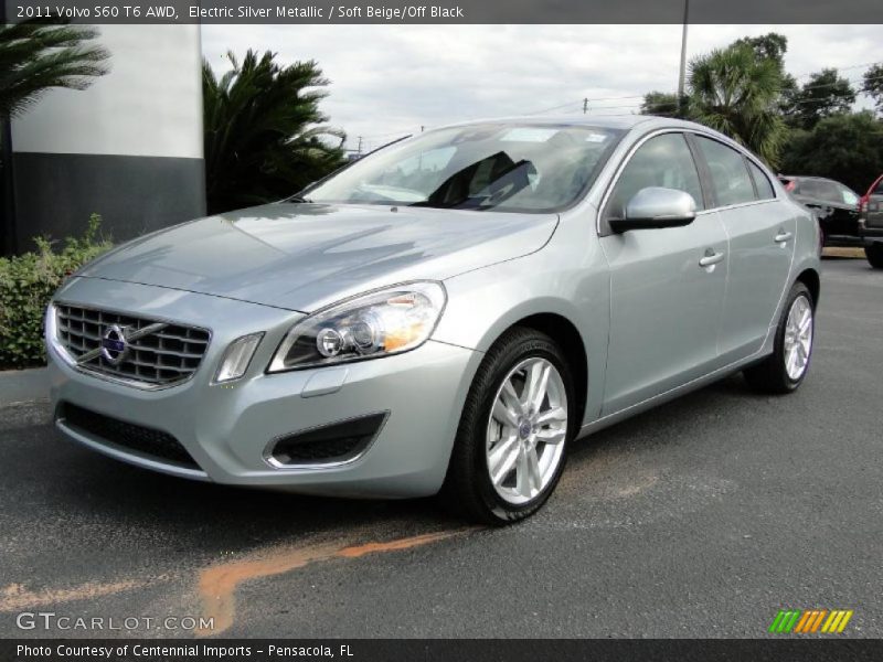  2011 S60 T6 AWD Electric Silver Metallic