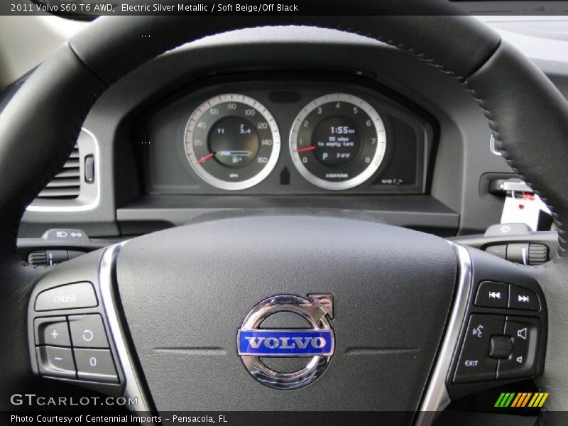  2011 S60 T6 AWD Steering Wheel
