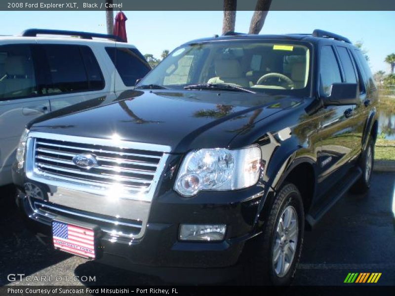 Black / Camel 2008 Ford Explorer XLT