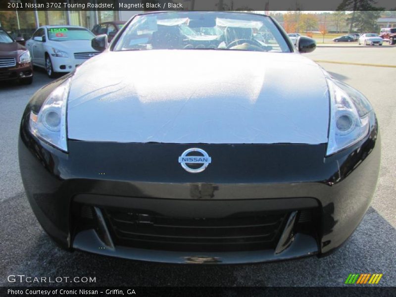 Magnetic Black / Black 2011 Nissan 370Z Touring Roadster