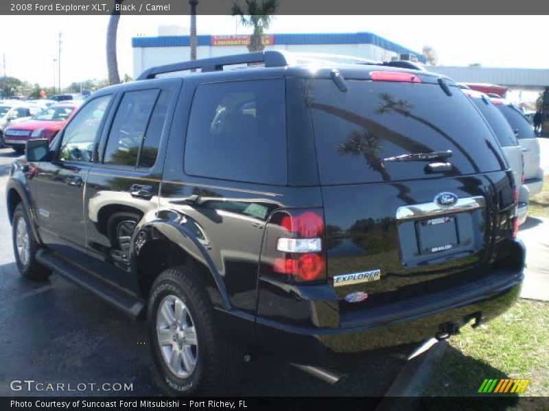 Black / Camel 2008 Ford Explorer XLT