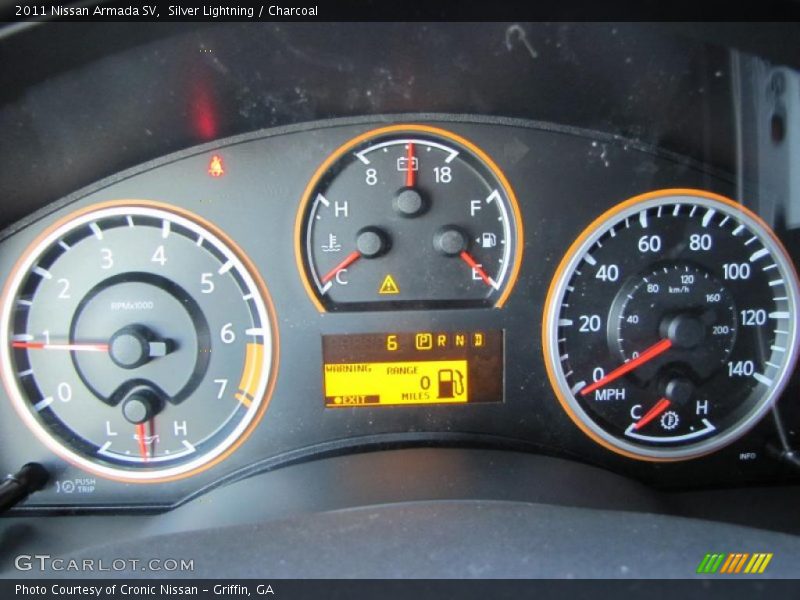  2011 Armada SV SV Gauges