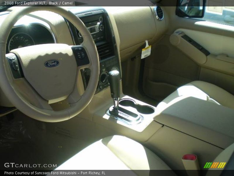 Black / Camel 2008 Ford Explorer XLT