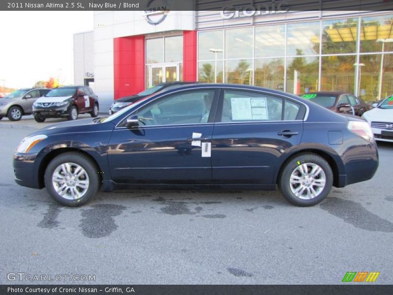 Navy Blue / Blond 2011 Nissan Altima 2.5 SL