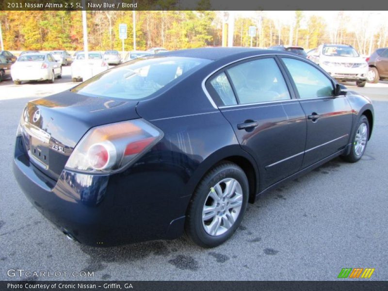 Navy Blue / Blond 2011 Nissan Altima 2.5 SL