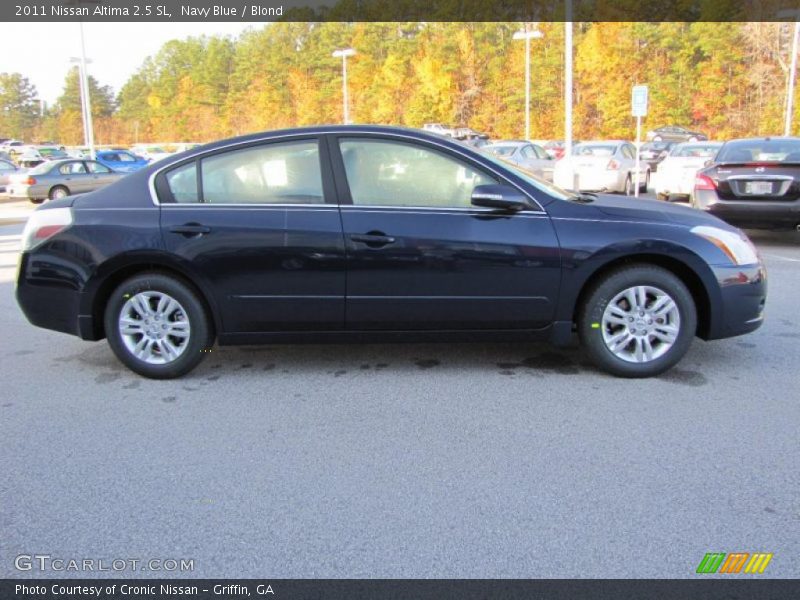 Navy Blue / Blond 2011 Nissan Altima 2.5 SL