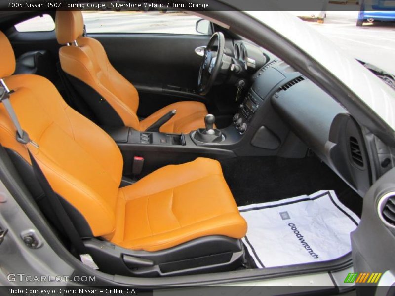  2005 350Z Touring Coupe Burnt Orange Interior