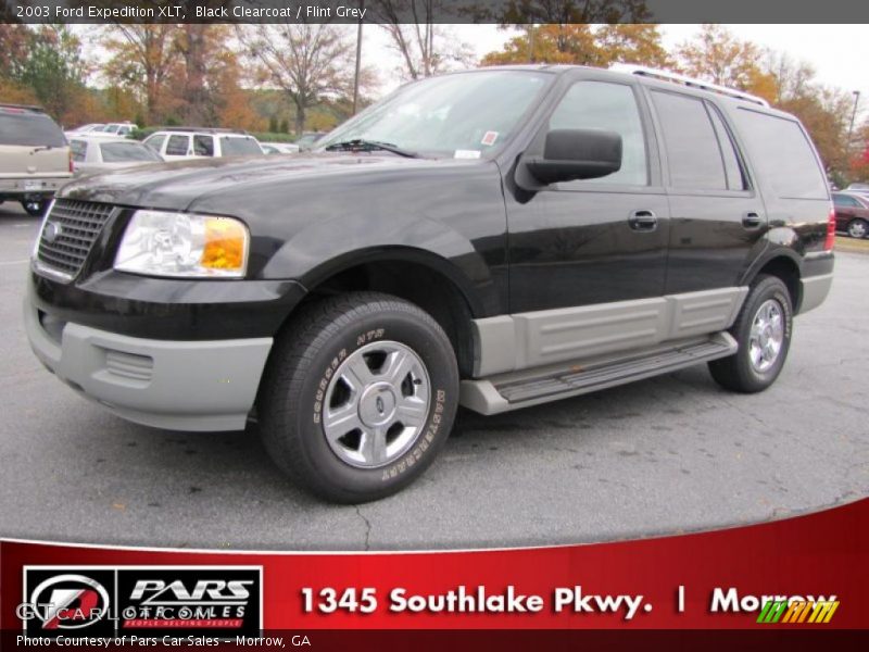 Black Clearcoat / Flint Grey 2003 Ford Expedition XLT