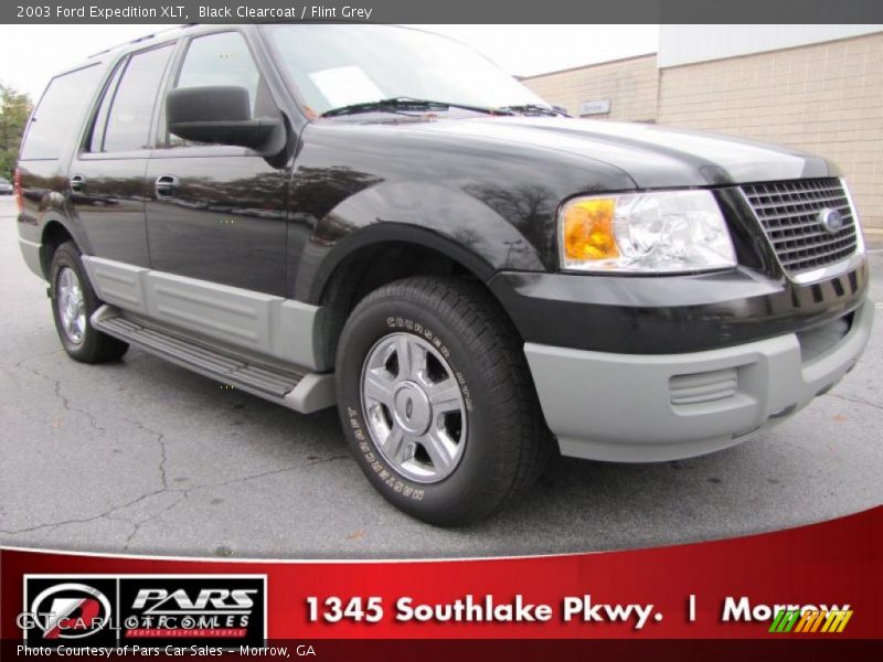 Black Clearcoat / Flint Grey 2003 Ford Expedition XLT