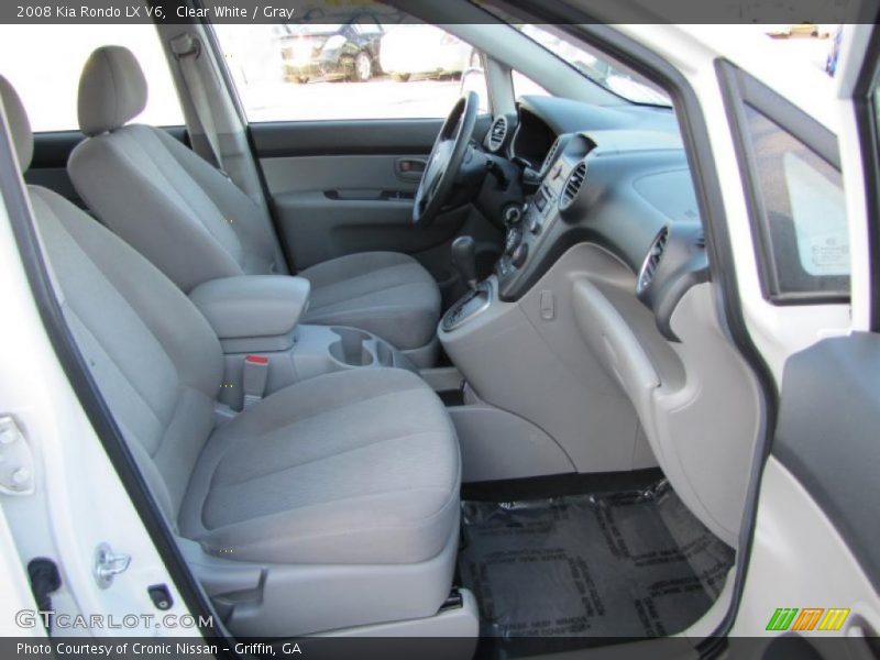 Clear White / Gray 2008 Kia Rondo LX V6