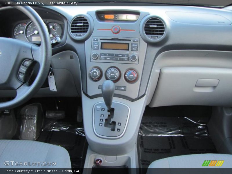 Clear White / Gray 2008 Kia Rondo LX V6