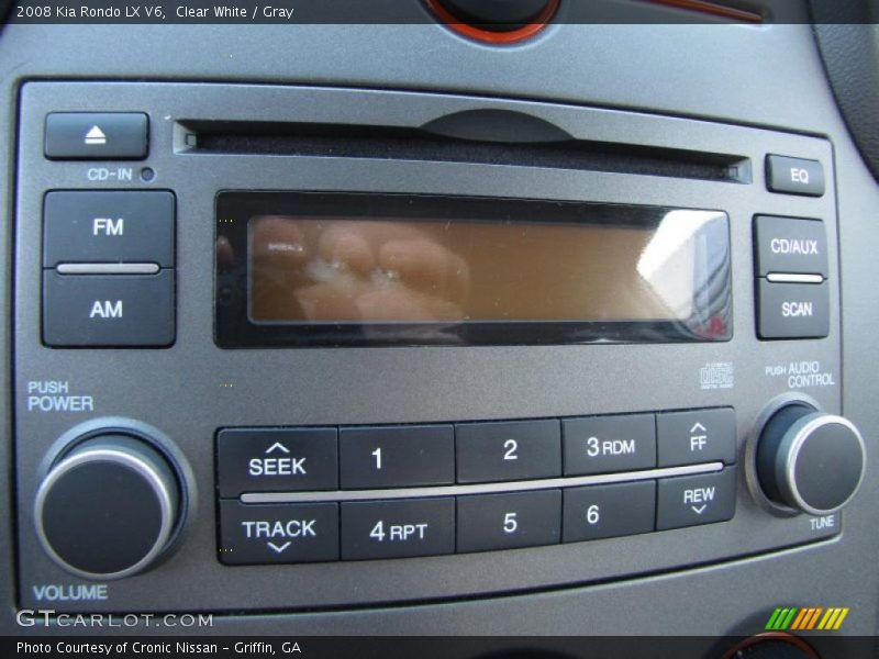 Clear White / Gray 2008 Kia Rondo LX V6