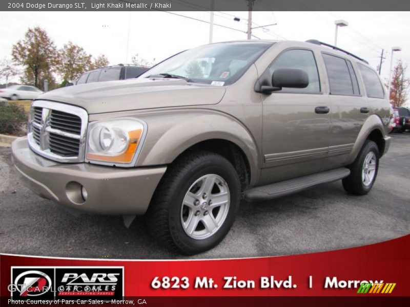 Light Khaki Metallic / Khaki 2004 Dodge Durango SLT