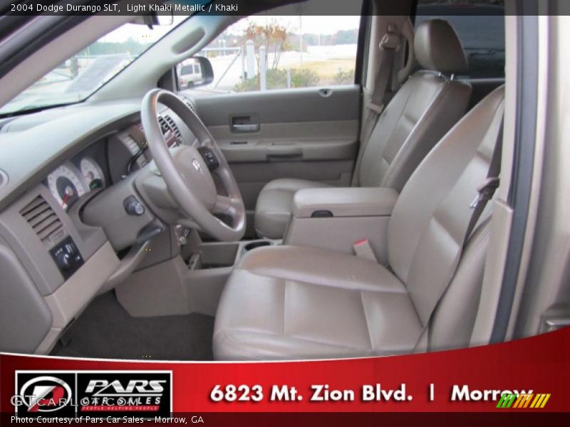 Light Khaki Metallic / Khaki 2004 Dodge Durango SLT