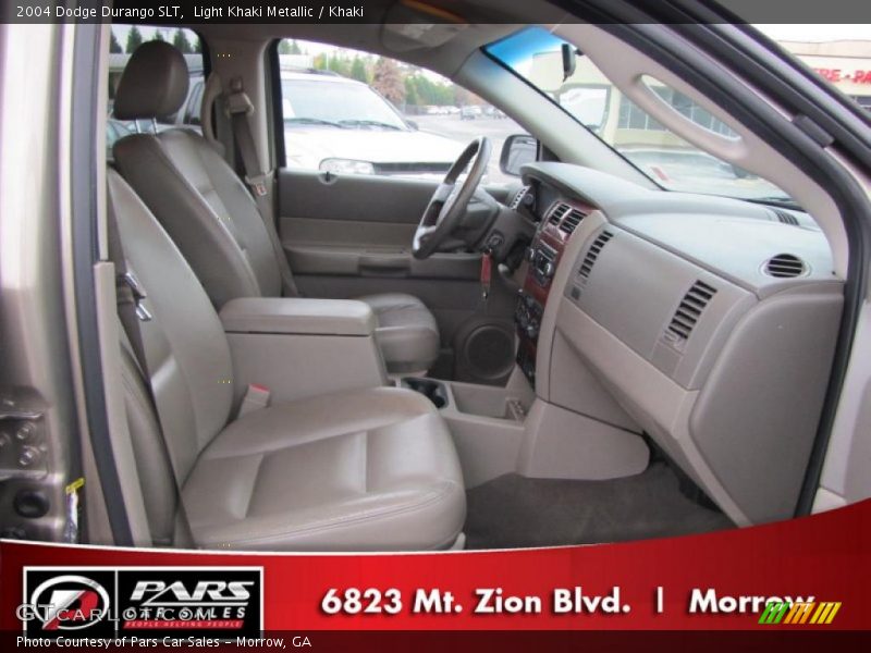 Light Khaki Metallic / Khaki 2004 Dodge Durango SLT