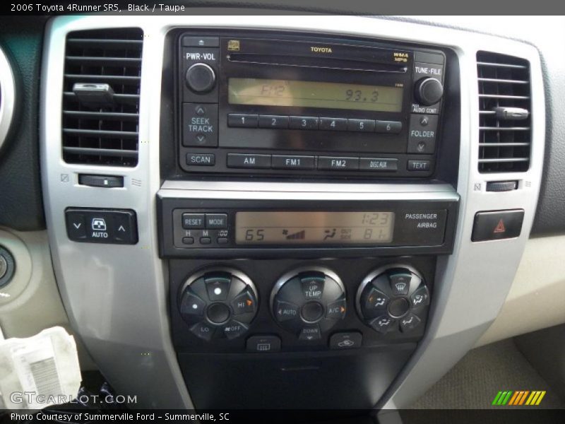 Black / Taupe 2006 Toyota 4Runner SR5