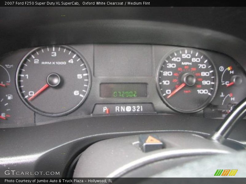  2007 F250 Super Duty XL SuperCab XL SuperCab Gauges