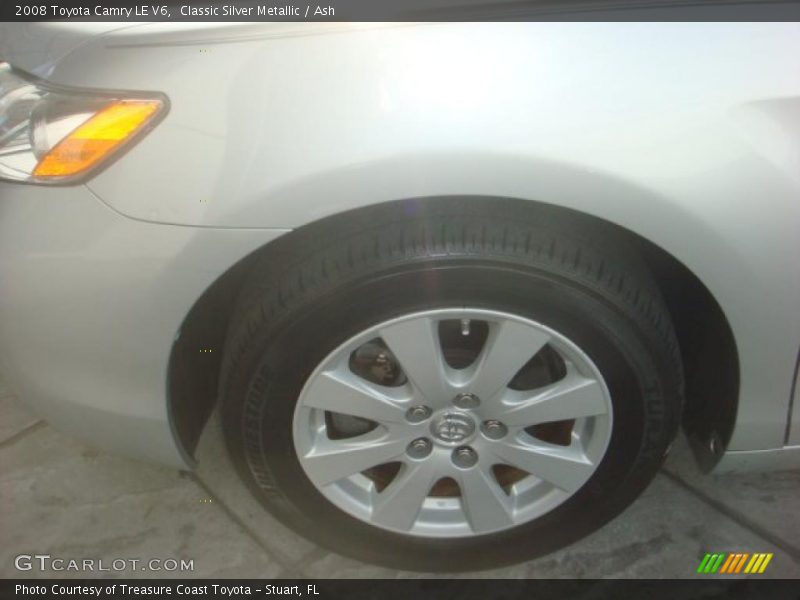 Classic Silver Metallic / Ash 2008 Toyota Camry LE V6