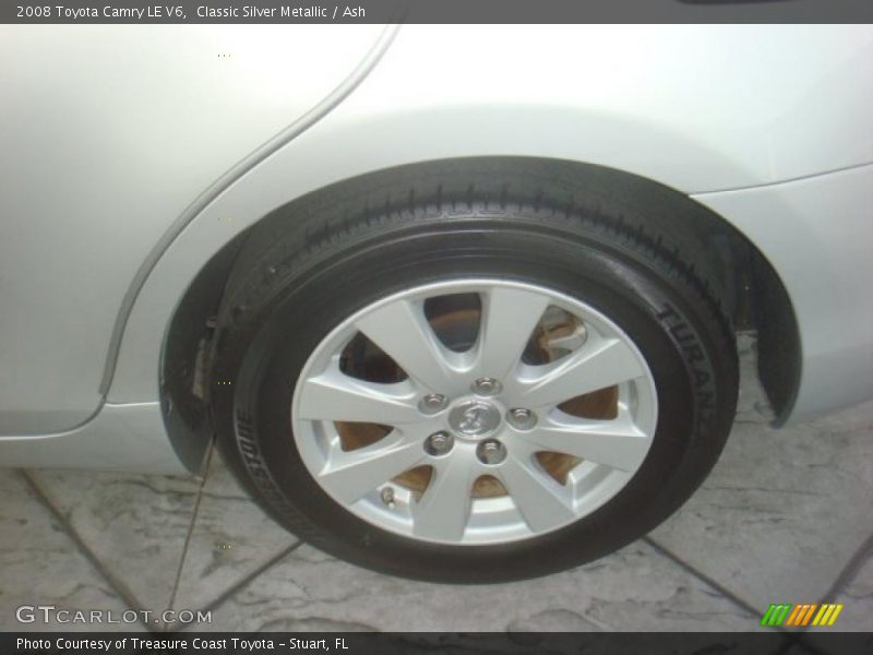 Classic Silver Metallic / Ash 2008 Toyota Camry LE V6