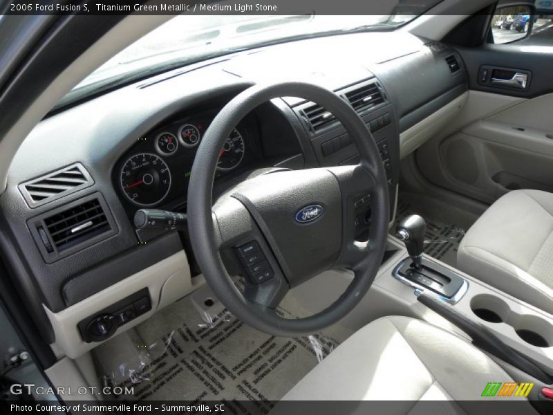 Medium Light Stone Interior - 2006 Fusion S 